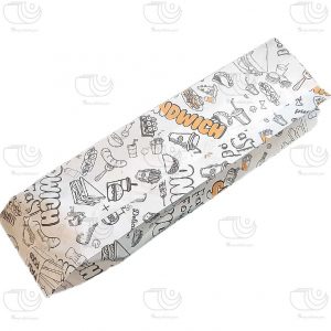 Sulphate sandwich envelope, general printing, made of 45 gram foreign sulphate paper