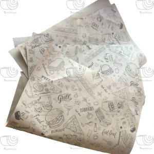 کاغذ کرافت چاپدار - بند و پالت